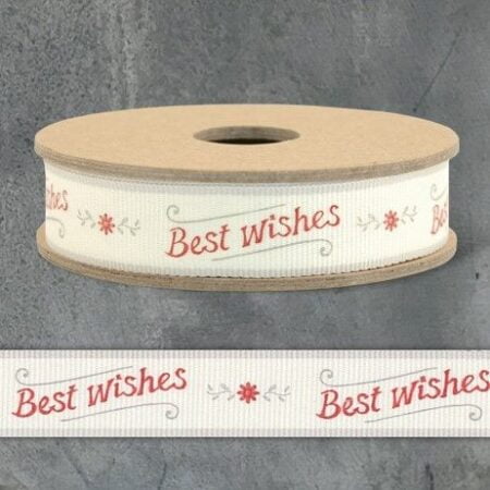 3m Ribbon-Best Wishes