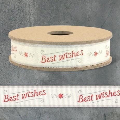 3m Ribbon-Best Wishes