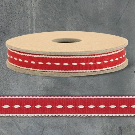 3m Ribbon-Thin stitch-Red