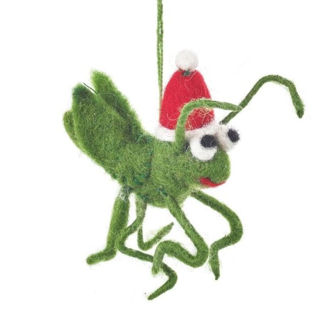 Felt Christmas Cricket