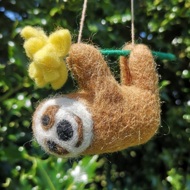 Felt Sunny Sloth