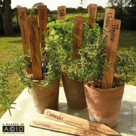 Oak Herb Labels