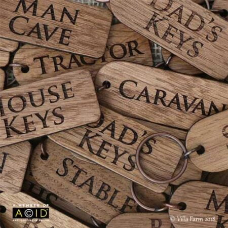 Oak Keyrings